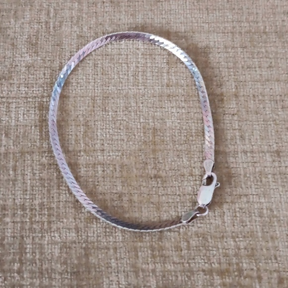 925 Italy Silver Snake Style Bracelet - Picture 5 of 6